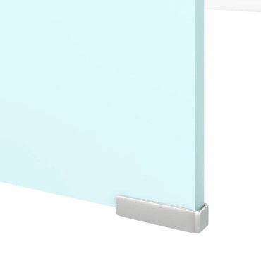 vidaXL Βάση Τηλεόρασης/Οθόνης Πράσινη 120x30x13cm Γυάλινη