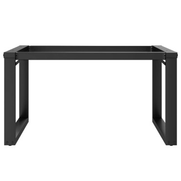 vidaXL Πόδια Τραπεζιού Σαλονιού σε Σχήμα «Ο» 80x70x43cm Ατσάλι 1 τεμ.