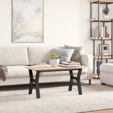 vidaXL Πόδια Τραπεζιού Σαλονιού σε Σχήμα «Y» 80x40x43cm Ατσάλι 1 τεμ.