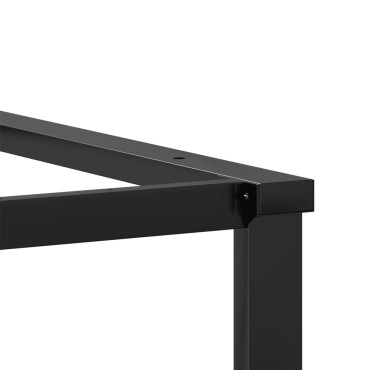 vidaXL Πόδια Τραπεζαρίας σε Σχήμα «Ο» 160x80x73cm Ατσάλι 1 τεμ.