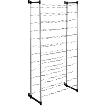 Metaltex Ραφιέρα Μπουκαλιών Bardolino για 72 Μπουκάλια 75x20x140cm 1 τεμ.