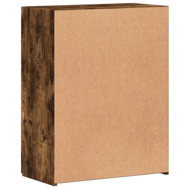 vidaXL Αρχειοθήκη Καπνιστή Δρυς 60x32x77,5cm από Επεξεργασμένο Ξύλο 1 τεμ.