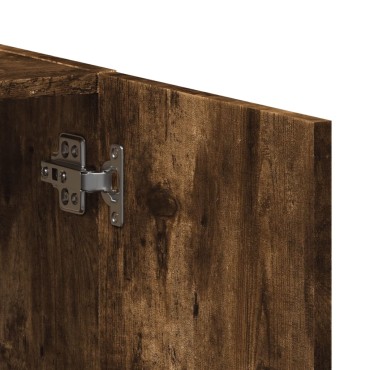 vidaXL Αρχειοθήκη Καπνιστή Δρυς 60x32x77,5cm από Επεξεργασμένο Ξύλο 1 τεμ.