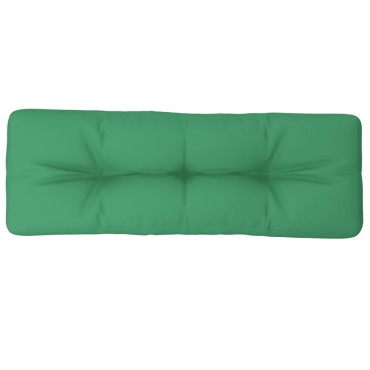 vidaXL Μαξιλάρι Παλέτας Πράσινο 120x40x12cm Υφασμάτινο