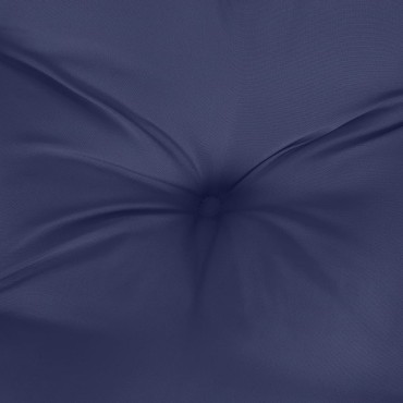 vidaXL Μαξιλάρι Παλέτας Ναυτικό Μπλε 80x80x12cmΥφασμάτινο