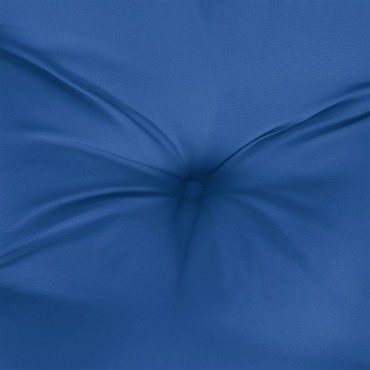 vidaXL Μαξιλάρι Καναπέ Παλέτας Μπλε Ρουά 80x80x12cm