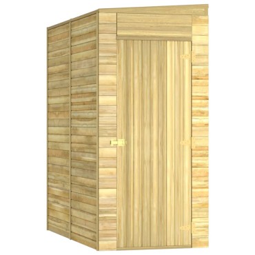 vidaXL Αποθήκη Κήπου 100x210x218 εκ. από Εμποτισμένο Ξύλο Πεύκου
