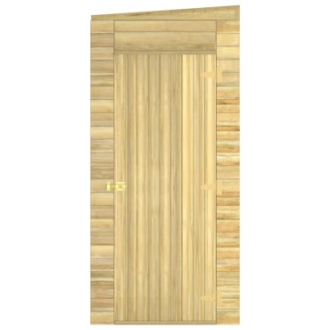 vidaXL Αποθήκη Κήπου 100x210x218 εκ. από Εμποτισμένο Ξύλο Πεύκου