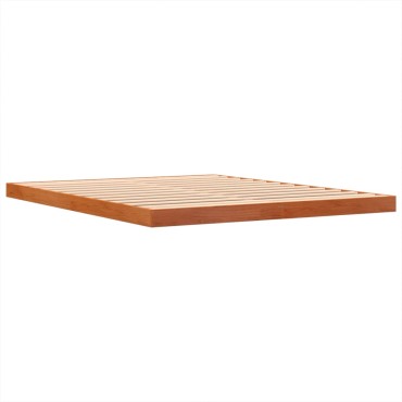 vidaXL Πλαίσιο Κρεβατιού Καφέ Κεριού 160x200εκ από Μασίφ Ξύλο Πεύκου