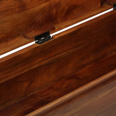 vidaXL Μπαούλο Αποθήκευσης 110 x 35 x 41 εκ. από Μασίφ Ξύλο Ακακίας