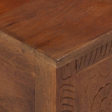 vidaXL Μπαούλο Αποθήκευσης 110x30x40cm από Μασίφ Ξύλο Μάνγκο 1 τεμ.