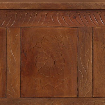 vidaXL Μπαούλο Αποθήκευσης 110x30x40cm από Μασίφ Ξύλο Μάνγκο 1 τεμ.