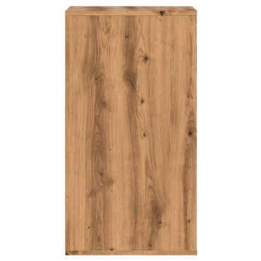 vidaXL Συρταριέρα Γωνιακή Αρτισιανή Δρυς 40x41x76cm Επεξεργ. Ξύλο 1 τεμ.