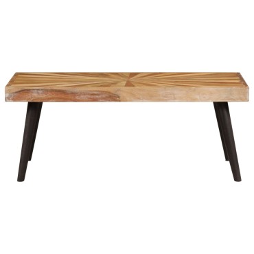 vidaXL Τραπεζάκι Σαλονιού 90x55x36cm από Μασίφ Ξύλο Μάνγκο 1 τεμ.