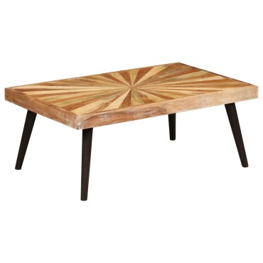 vidaXL Τραπεζάκι Σαλονιού 90x55x36cm από Μασίφ Ξύλο Μάνγκο 1 τεμ.