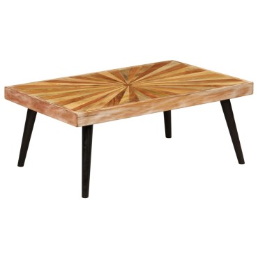 vidaXL Τραπεζάκι Σαλονιού 90x55x36cm από Μασίφ Ξύλο Μάνγκο 1 τεμ.