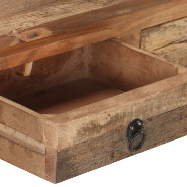 vidaXL Κονσόλα 90,5x30x75cm Μασίφ Ξύλο Ακακίας και Ανακυκλωμένο Ξύλο 1 τεμ.