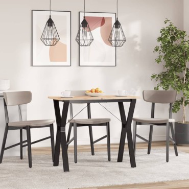 vidaXL Πόδια Τραπεζαρίας σε Σχήμα «Y» 80x40x73cm Ατσάλι 1 τεμ.