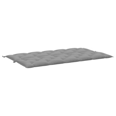 vidaXL Μαξιλάρι Πάγκου Κήπου Γκρι 180x(50+50)x7cm Ύφασμα Oxford