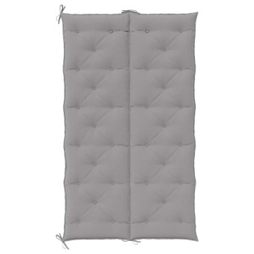 vidaXL Μαξιλάρι Πάγκου Κήπου Γκρι 180x(50+50)x7cm Ύφασμα Oxford