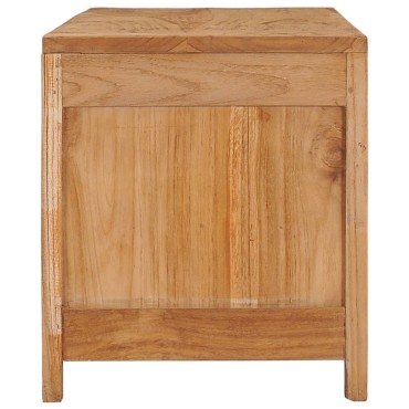 vidaXL Έπιπλο Τηλεόρασης 100x30x35cm από Μασίφ Ξύλο Teak