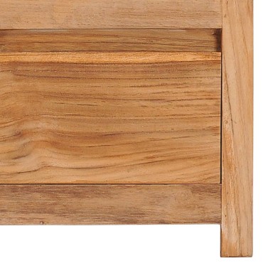 vidaXL Έπιπλο Τηλεόρασης 100x30x35cm από Μασίφ Ξύλο Teak