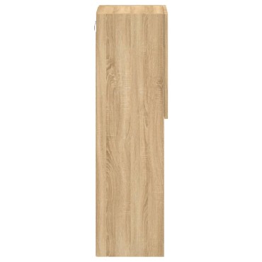 vidaXL Έπιπλα Τηλεόρασης με LED 2 τεμ. Sonoma Δρυς 30,5x30x102cm