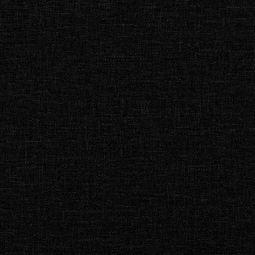 vidaXL Υποπόδιο Μαύρο 60x50x41cm Υφασμάτινο 1 τεμ.