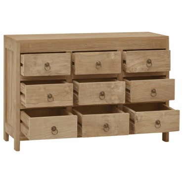 vidaXL Συρταριέρα 80x30x55cm από Μασίφ Ξύλο Teak 1 τεμ.