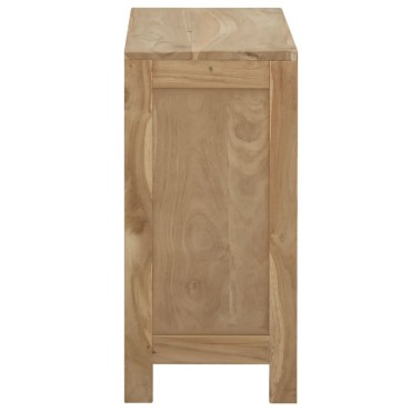 vidaXL Συρταριέρα 80x30x55cm από Μασίφ Ξύλο Teak 1 τεμ.