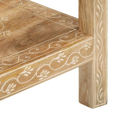 vidaXL Τραπέζι Κονσόλα 80x35x74cm από Μασίφ Ξύλο Μάνγκο 1 τεμ.