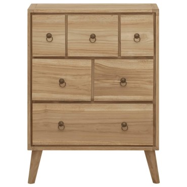 vidaXL Συρταριέρα 56x30x80cm από Μασίφ Ξύλο Teak 1 τεμ.