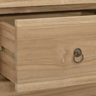 vidaXL Συρταριέρα 56x30x80cm από Μασίφ Ξύλο Teak 1 τεμ.