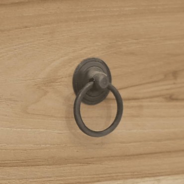 vidaXL Συρταριέρα 56x30x80cm από Μασίφ Ξύλο Teak 1 τεμ.
