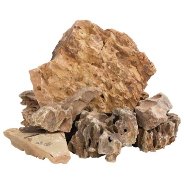 vidaXL Πέτρες Dragon Stones Καφέ 10 κιλά 5-30 εκ.