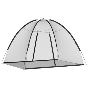 vidaXL Κουνουπιέρα Mongolia με Πόρτες 200Δίχτυ Μαύρη 200x150x140 εκ.
