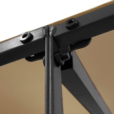 vidaXL Τέντα Taupe 2 x 2,3 μ. 180 γρ./μ² από Ύφασμα και Ατσάλι