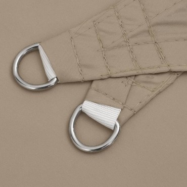 vidaXL Πανί Σκίασης Ορθογώνιο Taupe 3,5 x 5 μ. από Ύφασμα Oxford