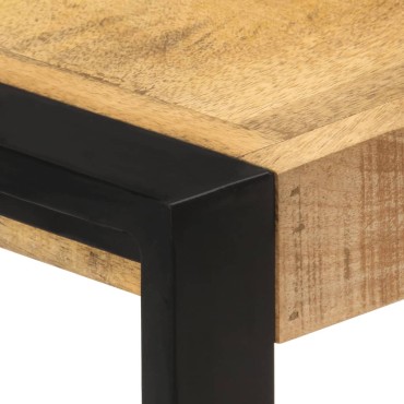vidaXL Βοηθητικό Ντουλάπι 120x30x75cm από Μασίφ Ξύλο Μάνγκο 1 τεμ.