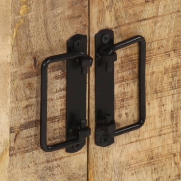 vidaXL Βοηθητικό Ντουλάπι 120x30x75cm από Μασίφ Ξύλο Μάνγκο 1 τεμ.