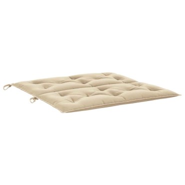 vidaXL Μαξιλάρι Πάγκου Κήπου Μπεζ 100x(50+50)x7cm Ύφασμα Oxford