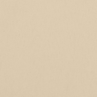 vidaXL Μαξιλάρι Πάγκου Κήπου Μπεζ 100x(50+50)x7cm Ύφασμα Oxford