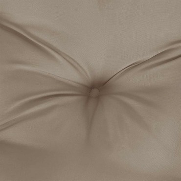 vidaXL Μαξιλάρι Πάγκου Κήπου Taupe 150x(50+50)x7cm Ύφασμα Oxford
