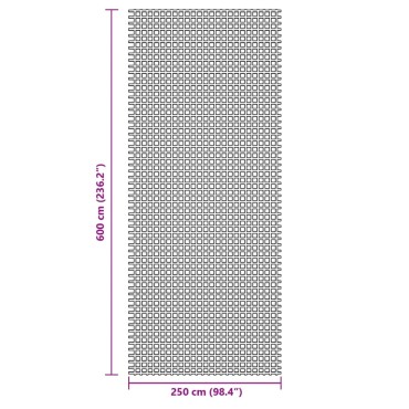 vidaXL Χαλί Σκηνής Πράσινο 6x2,5 μ.