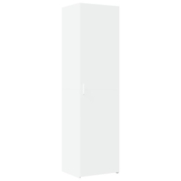 vidaXL Ντουλάπι Λευκό 50x42,5x185cm από Επεξεργασμένο Ξύλο 1 τεμ.