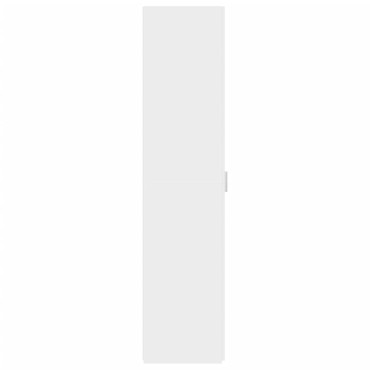 vidaXL Ντουλάπι Λευκό 50x42,5x185cm από Επεξεργασμένο Ξύλο 1 τεμ.