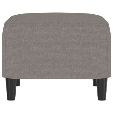 vidaXL Υποπόδιο Taupe 60x50x41cm Υφασμάτινο 1 τεμ.