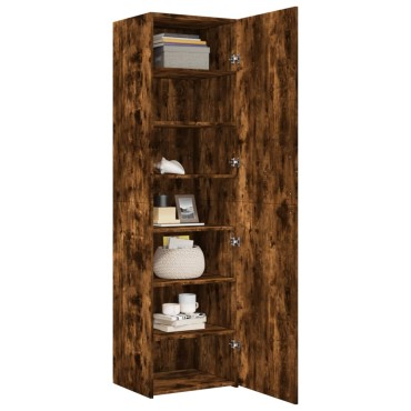 vidaXL Ντουλάπι Καπνιστή Δρυς 50x42,5x185cm από Επεξεργασμένο Ξύλο 1 τεμ.