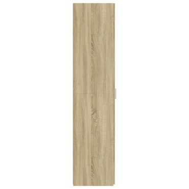 vidaXL Ντουλάπι Sonoma Δρυς 50x42,5x185cm από Επεξεργασμένο Ξύλο 1 τεμ.