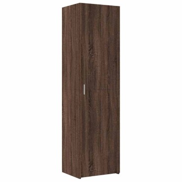 vidaXL Ντουλάπι Αποθήκευσης Στενό Δρυς 50x42,5x225cm Επεξεργ. Ξύλο 1 τεμ.